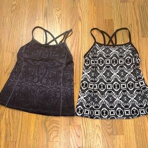 Athleta yoga inspired workout tops, XS